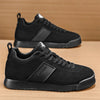 2025 New Shoes for Men Leather Casual Shoe Fashion Lace-up Leisure Striped Flat Shoes for Man Spring Autumn Cool Loafers