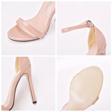 Summer Women Sandals Shoes Outdoor Ladies High Heels Shoes Luxury Designer 12cm Fashion Party Shoes High Heels Sandals 44 45 46