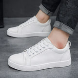 Men's Red Soled Casual Shoes Four Seasons Minimalist Board Shoe Mens Spring and Autumn Genuine Leather Sports Shoes Sneakers