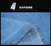 Plus Size 5XL Spring Long Sleeve Loose Denim Shirts Men Pure Cotton Shirt High Quality Male Autumn Fashion Casual Outwear Shirts