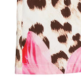 Women's Clothing Dress New Summer Sexy Backless Print Leopard V-Neck Dresses Streetwear Fashion Halter Lace-up Dresses Clothing