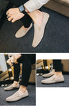 Spring Summer Men Loafers mens Shoes Casual Light Canvas Youth Flat Shoes Breathable Fashion Footwear New On Sale