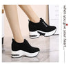 Women's Sneakers with Platform Womens Shoes Casual Woman Wedge Basket 2023 Shoes Tennis Female Thick Woman's Summer Trainers