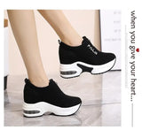 Women's Sneakers with Platform Womens Shoes Casual Woman Wedge Basket 2023 Shoes Tennis Female Thick Woman's Summer Trainers