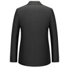 plus Size Men's Fashion Suit 2025 High Quality Slim Fit Solid Color Hipster Casual Coat for Spring Autumn