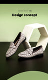 Classic Style Fashion Retro Women's New Flat Shoes Letters Printing Simple Hundred with Fine Workmanship Women's Casual Shoes
