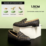 Classic Style Fashion Retro Women's New Flat Shoes Letters Printing Simple Hundred with Fine Workmanship Women's Casual Shoes