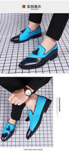 Mens Dress Shoes 2025 New Casual Leather Shoes Men Business Dress Leather Shoes Trend Versatile  Loafers  Pointed Toe Slip-On