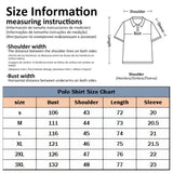 2025 Summer New Men's Casual Short-Sleeved Polo Shirt Patchwork Fashion Striped Printed T-shirt Men's Sportswear Men's Wear