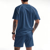 Men's Summer Sports suit Casual Fashion sports two-piece suit Sports quick-drying T-shirt shorts set Fitness Top Sports shorts