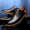Mens Shoes Hand Sewn Cowhide Leather Shoes Men's Casual Loafers Plus Size 38-48