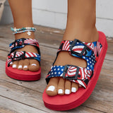 Women Slippers Lightweight Slippers New Mixed Colors Buckle Women Sandals Casual Beach Slippers House Shoes Designer Flat Shoes