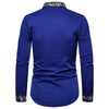 2025 Men's Summer Casual Long Sleeve Shirts Slim Fit Turn Down Collar Shirts Formal Office Business Shirts for Men Tops Big Size