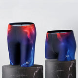 Men Swimsuit Endurance Athletic Training Quick Dry Swimsuit Racing Swimming Trunks Shorts Swimwear Men Swim Jammers