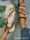 2023 New Butterfly Toe Sandals, Beach Sandals, Occidental Slippers, Chinese Feminis  Wedding Shoes Bride  Womens Shoes