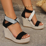 Women High Heels Sandals Women Summer Wedges Platform Fashion Slippers Walking Slides Outdoor Pumps Flip Flops Chaussures Femme