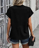 Women's Blouse White Shirt 2024 Summer Solid Color V-neck Cotton Linen Shirt Top Блузки Женские Blusen  Блузка Camisas De Mulher