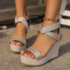 Women High Heels Sandals Women Summer Wedges Platform Fashion Slippers Walking Slides Outdoor Pumps Flip Flops Chaussures Femme
