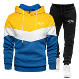 2025 New Men'S Autumn Male Sportswear Brand Clothing Winter Sets NEW York U.S.A City Hoodie Pants Pieces Casual Tracksuit Sweat