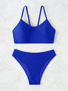 Sexy Woman Swimsuits 2025 Summer Swimwear Women's Bikinis for Female Two Pieces Beach Wear Solid Color Bikinis Set Bathing Suit