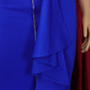 Sexy Skirts for Women Bodycon High Waisted Zipper Closure Ruffles Mid Calf Fashion Elegant African Office Work Pencil Skirts New