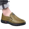 Mens  Shoes Slip on Soft Loafers Non Slip Breathable Driving Flats Spring Walking Office Work Shoes Mocassin Homme