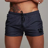 Men's Swimsuit Swim Shorts Summer Casual Beach Board Shorts   for Men Quick Dry Running Surf Fitness Gym Shorts Zipper Pocket