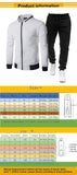 2025 New Mens Tracksuit Set Two Piece Tracksuit Men Sports Wear Fashion Jogging Suit Autumn Winter Men Outfits Gym CLothes Men