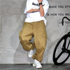 Mens American Tactical Cargo Pants Premium Camo Baggy Loose Fit Vintage Streetwear Korean Style Trendy Workwear Khaki Pants Male