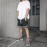 Men's Sports Basketball Shorts Mesh Quick Dry Gym Shorts for Summer Fitness Joggers Casual Breathable Short Pants Scanties Male