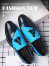 Mens Dress Shoes 2025 New Casual Leather Shoes Men Business Dress Leather Shoes Trend Versatile  Loafers  Pointed Toe Slip-On