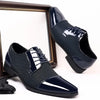 Men Dress Shoes For Men Oxfords PU Leather Shoes Lace Up Formal Black Leather Wedding Party Shoes Casual Luxury Brand Men's 2023