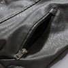 Men's Plus Size New PU Motorcycle Suit with Fleece Leather Jackets for Men Clothing