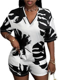 Womens Plus Size Two Piece Sets Trendy Matching Set Loose Fit Casual Summer Outfit Comfortable Stylish Wholesale Dropshipping