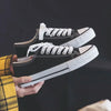 Sneakers for Women Low Top Canvas Shoes Men Fashion Durable Breathable Sneakers Slip on Casual Flats Zapatillas De Deporte