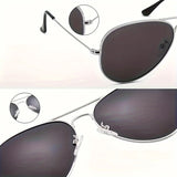 Luxury Metal Sunglasses Men Women Fashion Sun Glasses Anti Glare Sun Shades Glasses For Driving Beach Travel Fishing