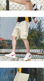 Plus Size Shorts 8XL Summer Cargo Shorts For Men 2024 Fashion Clothing Drawstring Casual Shorts With Multi Pockets