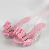 Lace-up Wedge 11CM Nightclub High Heels Trend Car Model Women's Shoes Catwalk Pole Dancing Shoes Crystal Sole LFD-1101-A37