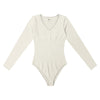Woman Clothing Women'S Sexy Knitted  Underwear Crew Neck Long Sleeve Leggings Slim Jumpsuit Bodysuit Top Ropa Mujer Juvenil