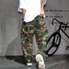 Mens American Tactical Cargo Pants Premium Camo Baggy Loose Fit Vintage Streetwear Korean Style Trendy Workwear Khaki Pants Male
