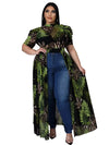 Blouses for Women Fashion 2025 Summer Lady Elegant Chiffon Blouse Plus Size Dress Tops 4xl 5xl Wholesale Bulk Dropshipping