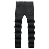 2023 Men Black Jeans Autumn Casual Mens Cotton Jeans Straight Male Denim Pants Baggy Jeans Trousers pantalones hombre