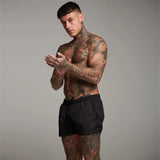 Mens Swim Trunks with Zipper Pockets Mesh Liner Summer Beach Board Shorts Quick Dry Swimming Bathing Suit Swimsuit Swimwear