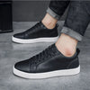 Men's Red Soled Casual Shoes Four Seasons Minimalist Board Shoe Mens Spring and Autumn Genuine Leather Sports Shoes Sneakers