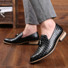 Men Leather Casual Shoes Checkered Man Loafers Coiffeur Leather Shoes Fashion Driving Mens Shoes Sapato Social Masculino