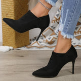 Shoes Women Heels Heel with Pointed Head Stilito Heel Dress Elegant High Quality Fashion Sexy Offer Comfortable