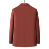 plus Size Men's Fashion Suit 2025 High Quality Slim Fit Solid Color Hipster Casual Coat for Spring Autumn