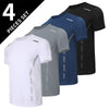 1/2/4 Piece Men's Quick Drying Sports Suit Casual Breathable Short Sleeved T-shirt Pocket Versatile Shorts For Teenagers To Wear