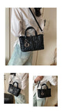 Women's Premium Leather Handbag Designer Crossbody Shoulder Purse Luxury Brand Tote Bag Ladies