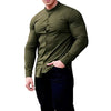 Men's  Casual Shirt Slim Fit Micro-elastic Long Sleeve Comfortable Versatile Stand Collar Tops Camisas  Men Dress Shirt